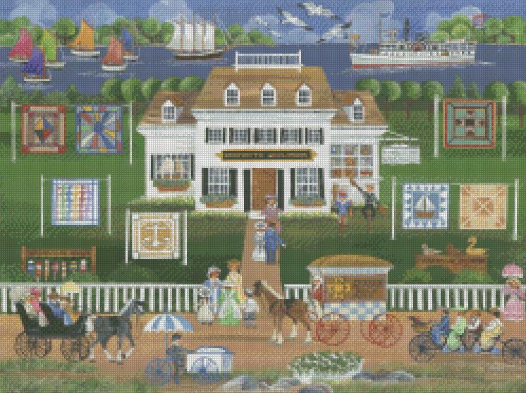 Carol Dyer cross-stitch - Rehoboth Quilters